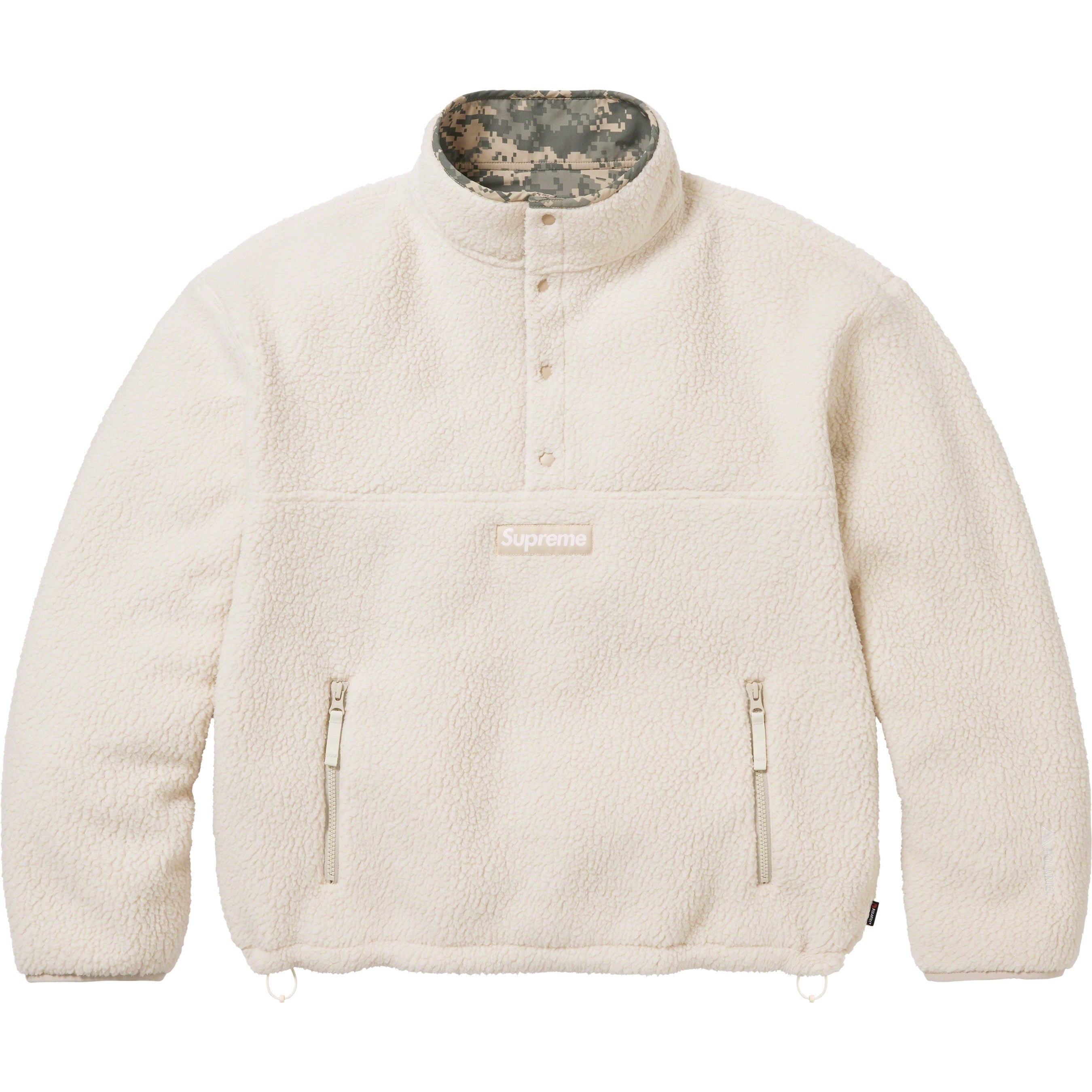 Polartec® Shearling Reversible Pullover view 32